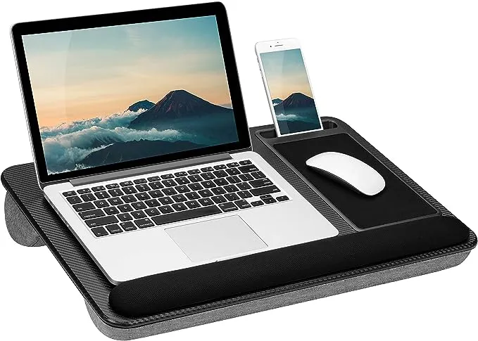 LapGear Home Office Lap Desk Mouse Pad, and Phone Holder