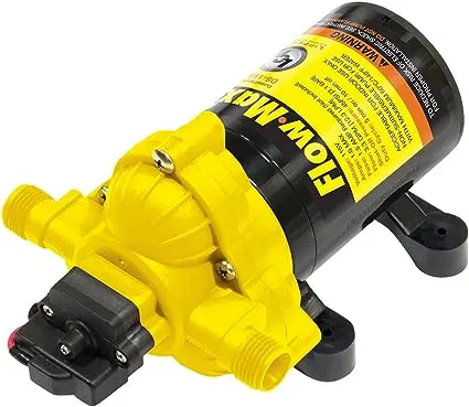 Lippert Components - 689054,115V Flow Max Water Pump, DS-11531-D