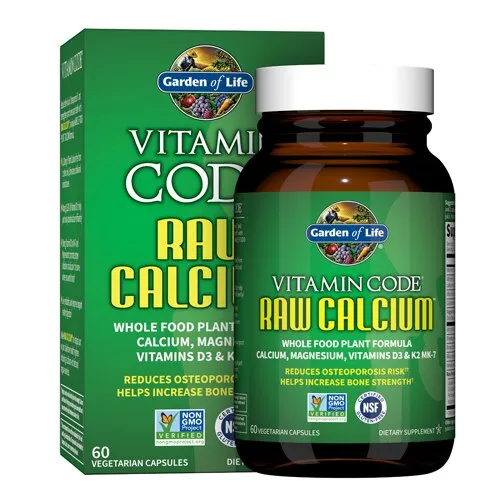 Garden of Life Vitamin Code Raw Calcium, Capsules - 60 count