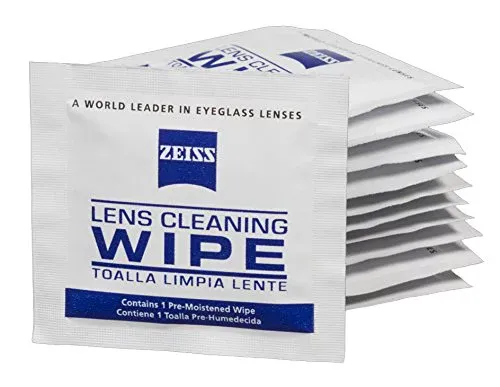 Zeiss Lens Cleaning Wipes Pre-Moistened