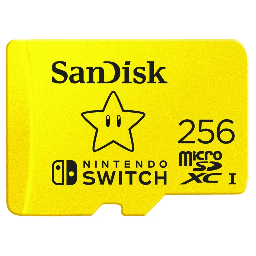 SanDisk 512GB microSDXC UHS-I Memory Card Licensed for Nintendo Switch Animal Crossing Leaf - 100MB/s Read, 90MB/s Write, Class 10, U3 - SDSQXAO-512G-AWCZN