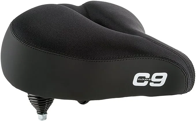 Cloud-9 Cruiser Select Airflow Bicycle Seat, Black