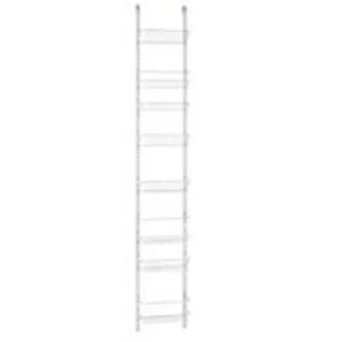 ClosetMaid ClosetMaid 8 Tier Over-the-Door Adjustable Wire Rack White