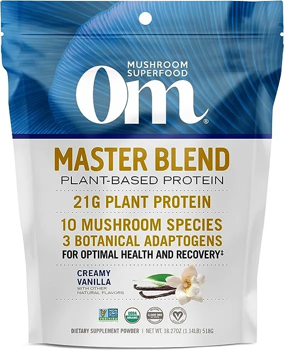 Om Master Blend Vanilla Protein