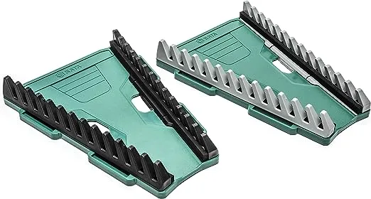 SATA 16-Slot Reversible Wrench Racks, SAE and metric, 2-Pack - ST95411