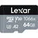 Lexar Professional 1066x UHS-I microSDXC Memory Card with SD Adapter