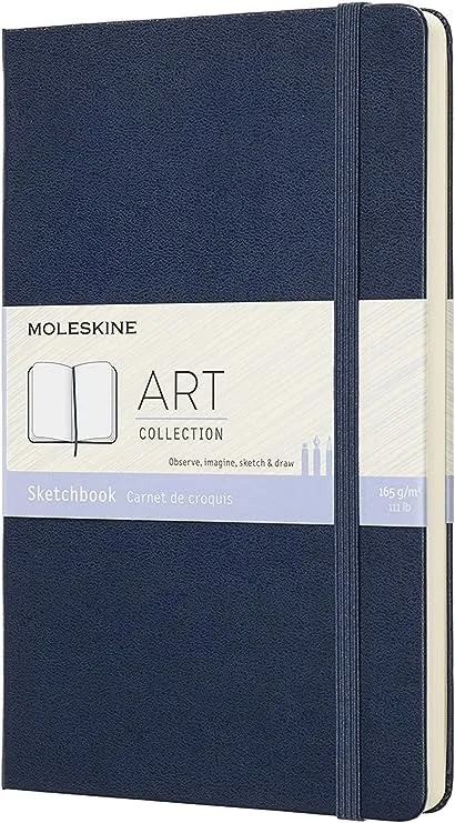 Moleskine Art Large Sketchbook - Sapphire Blue