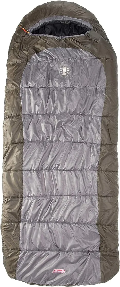 Coleman Big Basin 15 Big & Tall Sleeping Bag | Grey