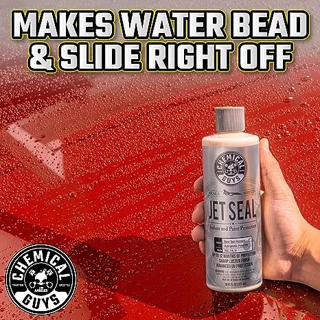 Chemical Guys WAC_118_16 JetSeal Anti-Corrosion Sealant and Paint Protectant, Safe for Cars, Trucks, SUVs, Motorcycles, RVs & More, (16 fl oz), White