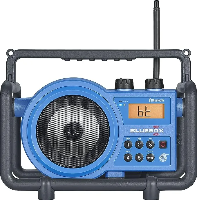 Sangean BB-100 Bluebox AM-FM Ultra-Rugged Digital Receiver with Bluetooth