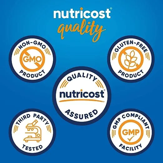 Nutricost CLA (Conjugated Linoleic Acid) 2,400mg, 240 Softgels - Gluten Free, Non-GMO, 800mg Per Softgel