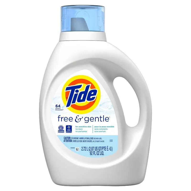 Tide Free & Gentle Liquid Laundry Detergent