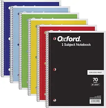 Oxford Spiral Notebooks