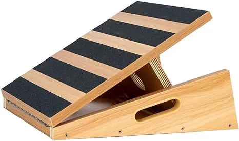 Professional Wooden Slant Board Adjustable Incline Board and Calf Stretcher