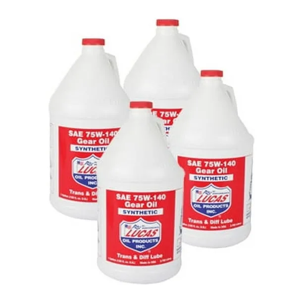 Lucas 75W140 Synthetic Gear Oil 1 Gal 10122