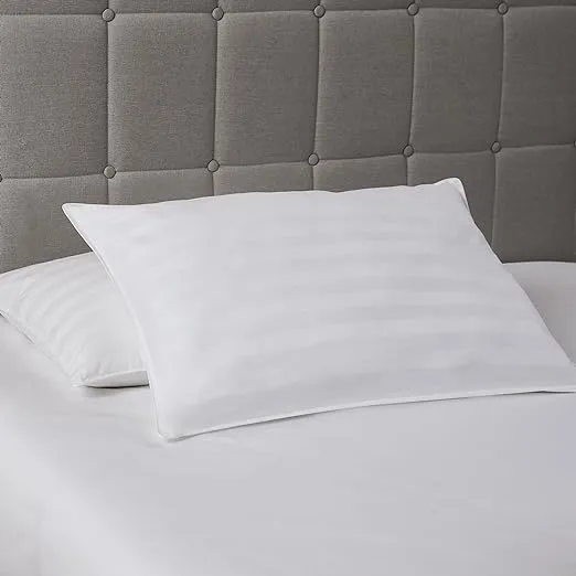 DOWNLITE Extra Soft Hypoallergenic Down Alternative Bed Pillow - Stomach Sleeper Pillow (Standard/Queen)