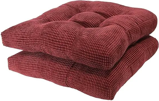 Arlee Home Fashions Paisley Indoor Dining Chair Cushion, Set of 2