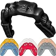 Bulletproof Worlds Thinnest Sports Mouth Guard is 3X Stronger! Football Mouthpiece BJJ Mouthguard Lacrosse Basketball MMA Boxing Wrestling