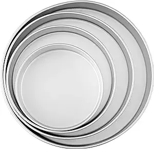 Wilton Performance Pans Aluminum 4-Piece Round Cake Pan Set