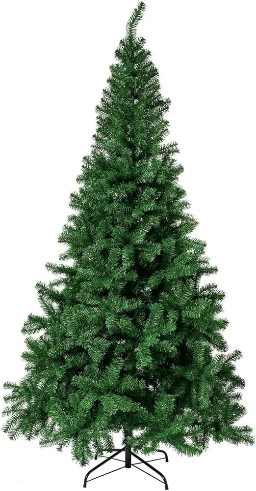 Sunnyglade 7.5 FT Premium Artificial Christmas Tree 1400 Tips Full Tree Easy to Assemble with Christmas Tree Stand (7.5ft)