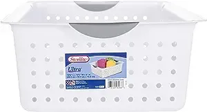 Sterilite Ultra Basket Large White