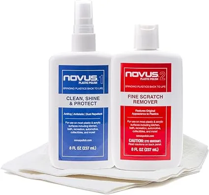 Novus 7056 Plastic Polish Kit - 8 oz.