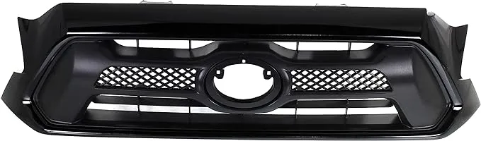 Garage-Pro Grille Assembly Compatible with 2012-2015 Toyota Tacoma Painted Black Shell and Insert