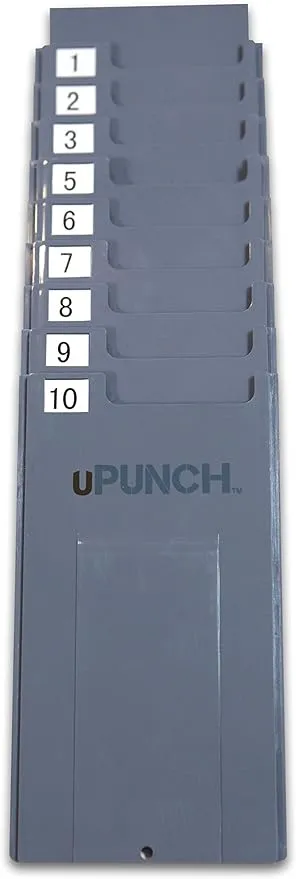 uPunch HNTCR10 Time Card Rack