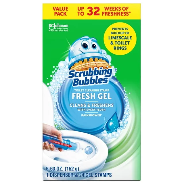 Scrubbing Bubbles Fresh Gel Toilet Cleaning