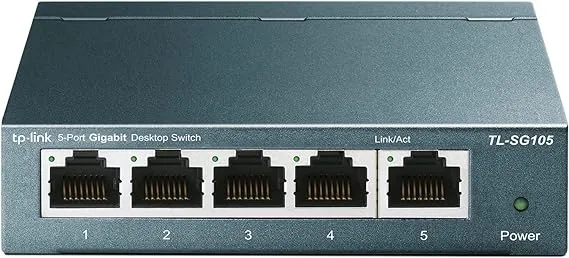 TP-LINK 16-Port Gigabit ECO Switch 19&#034; Black Plug and Play Design NEW ORIGINAL PACKAGING