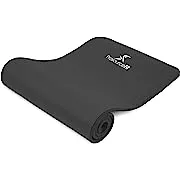 ProsourceFit Extra Thick Yoga Pilates Exercise Mat, Padded Workout Mat for Home, Non-Sip Yoga Mat for Men and Women, 71 in x 24 in