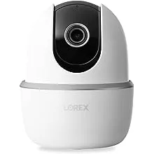 Lorex 2K QHD Indoor Wi-Fi Smart Pan-and-Tilt Security Camera with Person Detection