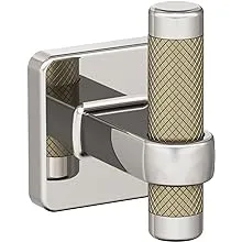 Amerock Esquire Single Robe Hook (Polished Nickel/Stainless Steel)