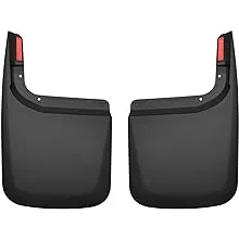 Husky Liners — Rear Mud Guards | Fits 2017-2024 Ford F-250/F-350 w/Single Rear Wheels & w/o OEM Fender Flares - Black, 2 Pc. | 59461