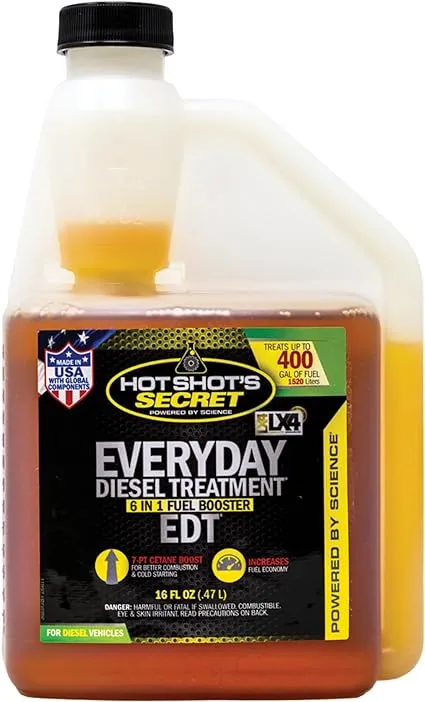 Hot Shot's Secret Everyday Diesel Treatment 16 FL. OZ. Squeeze