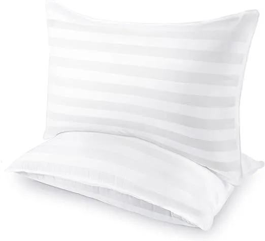 COZSINOOR Bed Pillows for Sleeping Hotel Quality Luxury Down Alternative Plush Pillow - Cooling Breathable Soft Premium Microfiber Cover for Side Back and Stomach Sleepers