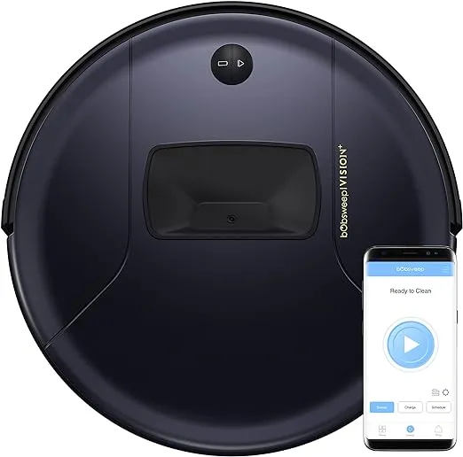 bObsweep PetHair Vision Plus Robot Vacuum and Mop