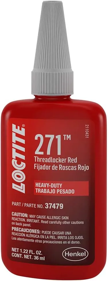 Loctite 37479 Threadlocker 271 - Heavy Duty