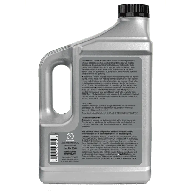 Diesel Kleen + Cetane Boost 64-OZ 6/1 per case