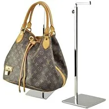 Metal Bag Display Rack Women Handbag Stand Holder with Adjustable Height