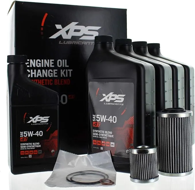 Can-Am New OEM XPS Spyder Engine Oil Change Kit Rotax 991 SE5, 779248