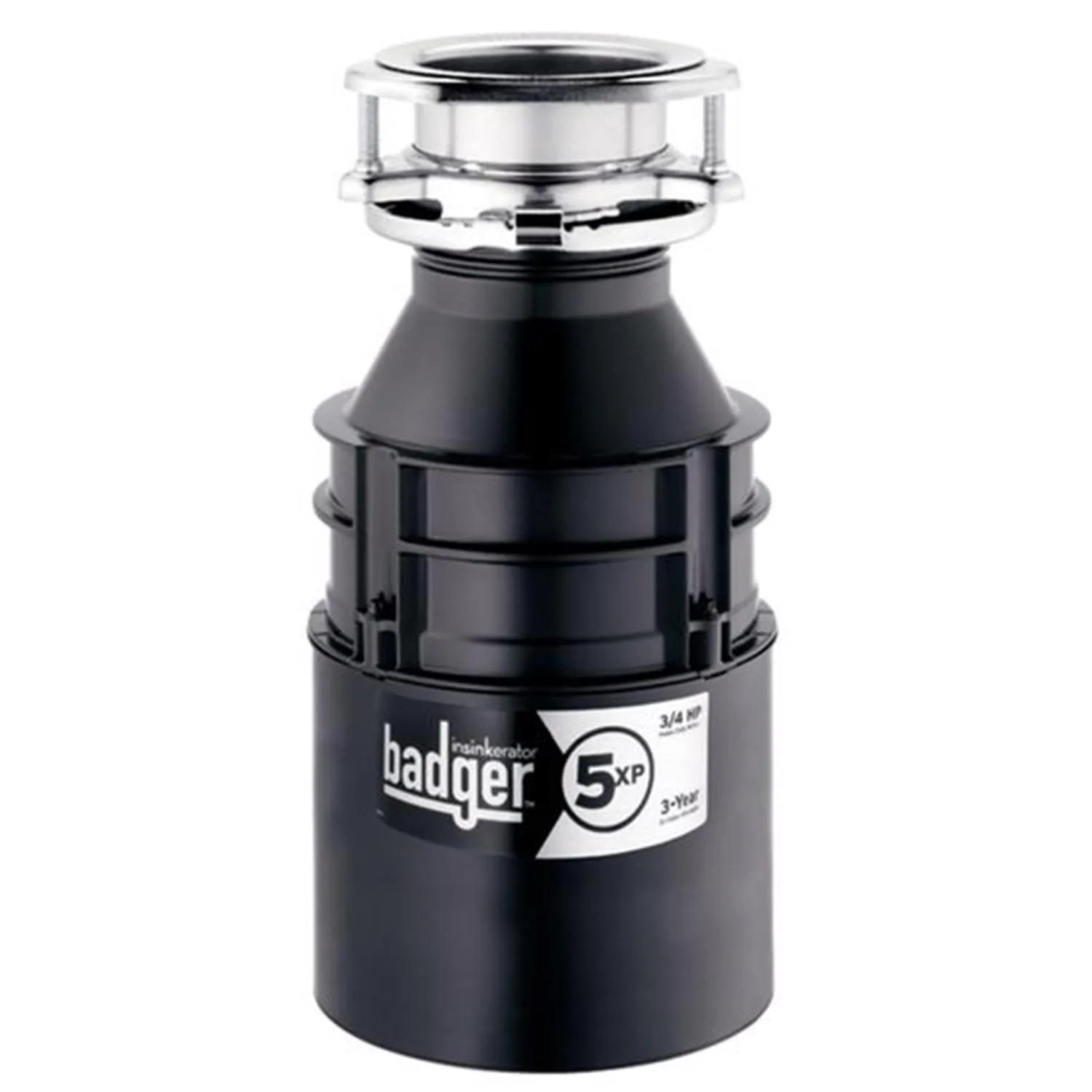 InSinkerator BADGER5XP Badger 5XP Garbage Disposal, 3/4 HP