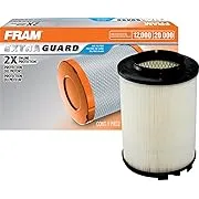 FRAM Extra Guard CA9778 Replacement Engine Air Filter for Select Isuzu, Chevrolet, GMC and Hummer Models, Provides Up to 12 Months or 12,000 Miles Filter Protection