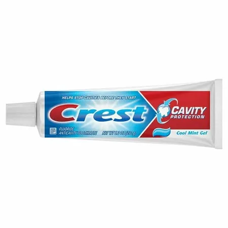 Crest Cavity Protection Cool Mint Flavor Liquid Gel Toothpaste 8.2 Oz (Pack of 6)Crest Cavity Protection Cool Mint Flavor Liquid Gel Tooth…