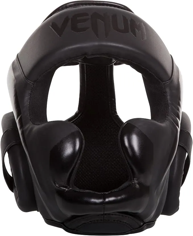 Venum Elite Boxing Headgear, Black