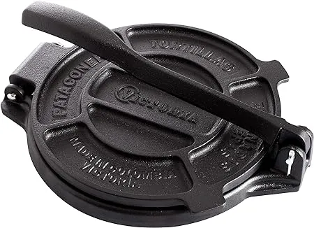 Victoria Cast Iron 6.5-Inch Tortilla Press and Pataconera