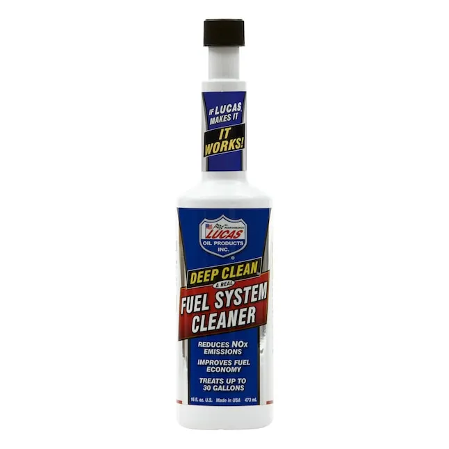 Lucas Oil 10512 Deep Clean Fuel System Cleaner - 16 Ounce