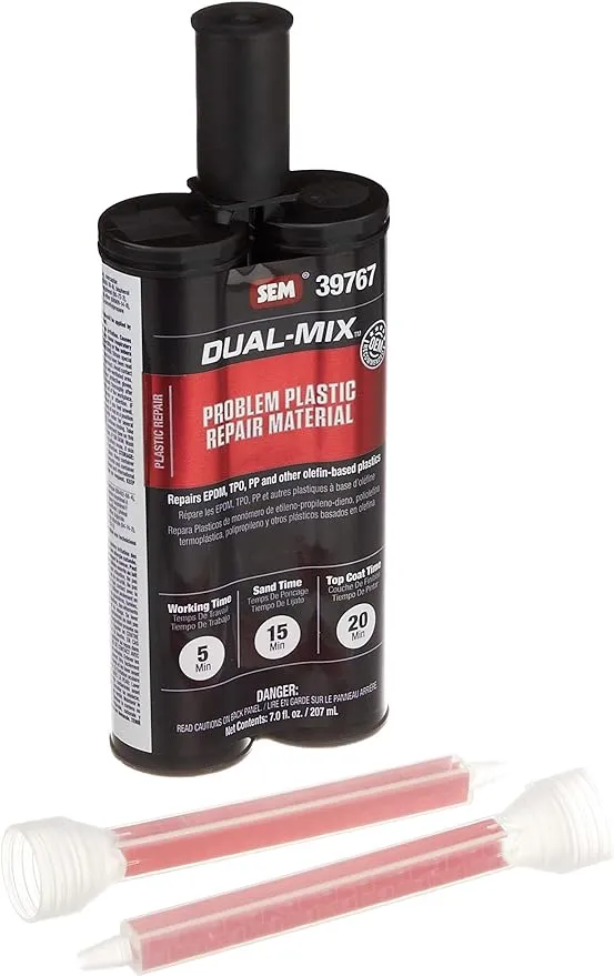 SEM Paints 39767 Problem Plastic Repair Material - 7 fl oz