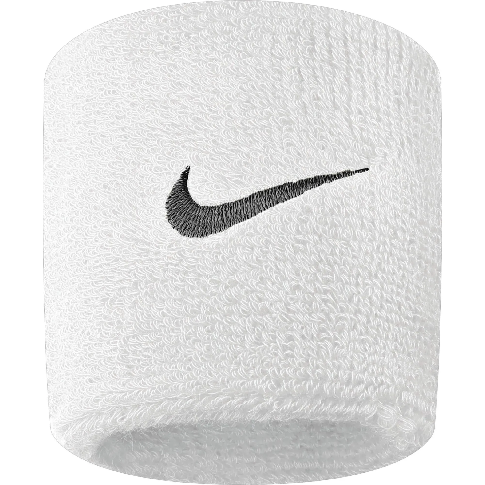 Nike Swoosh Wristbands (White)