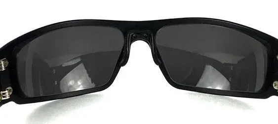 Gatorz Eyewear, Magnum Model, Aluminum Frame Sunglasses - Black/Smoked Polarized Lens